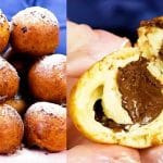 bolinho de chuva de leite ninho recheado: receita fácil e deliciosa! - isamara amâncio