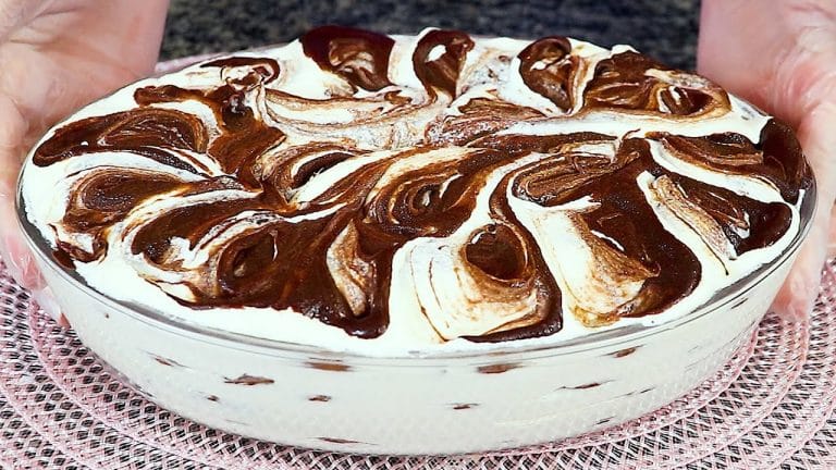 pavê de chocolate branco incrível que não precisa ir ao fogo - isamara amâncio