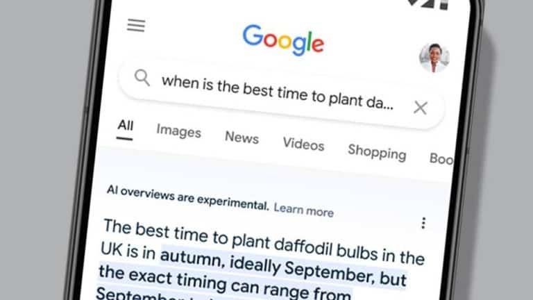 Google usando IA para fornecer respostas de pesquisa em teste no Reino Unido