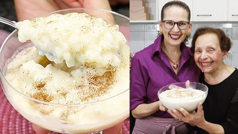 receita incrível de arroz doce da minha mãe: incrível sabor e textura cremosa! experimente já - isamara amâncio